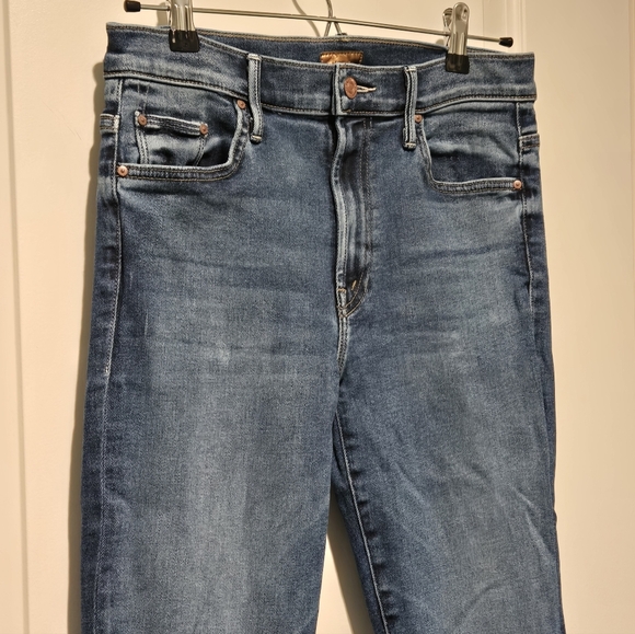 MOTHER The Insider Flood in Playing Rough Wash Women's Size 27 - Picture 6 of 14